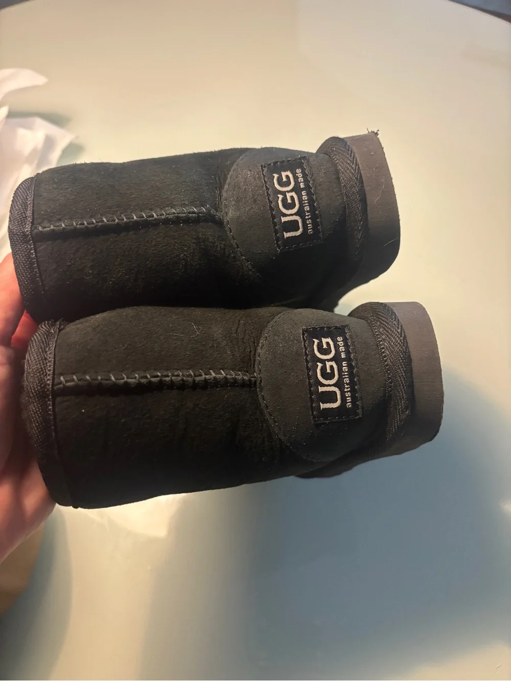 UGG Kids Classic Short Boots - Black